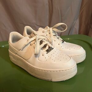 White AF1 Nike Sneakers